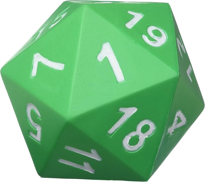 Learning Advantage™ Jumbo 20-Sided Foam Die
