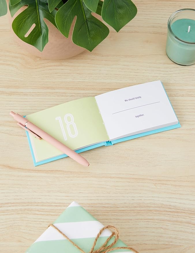 Knock Knock What I Love about Us Fill in the Love Book Fill-in-the-Blank Gift Journal, 4.5 x 3.25-inches