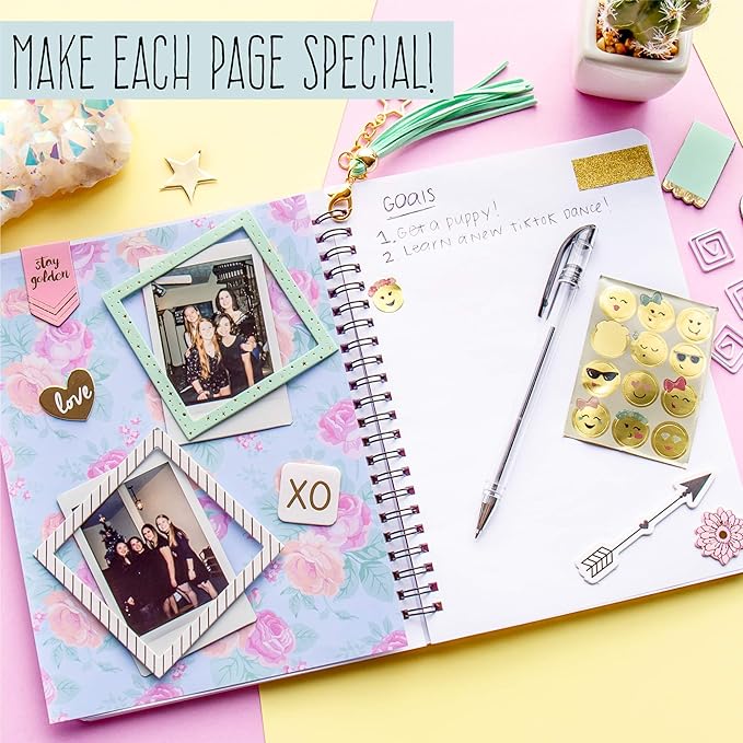 STMT D.I.Y. Dreamers Become Doers Journaling Set, Stationery Set, Bullet Journal Kit, Journaling Kit, Journals for Teen Girls, DIY Journal Set for Girls Ages - 8+