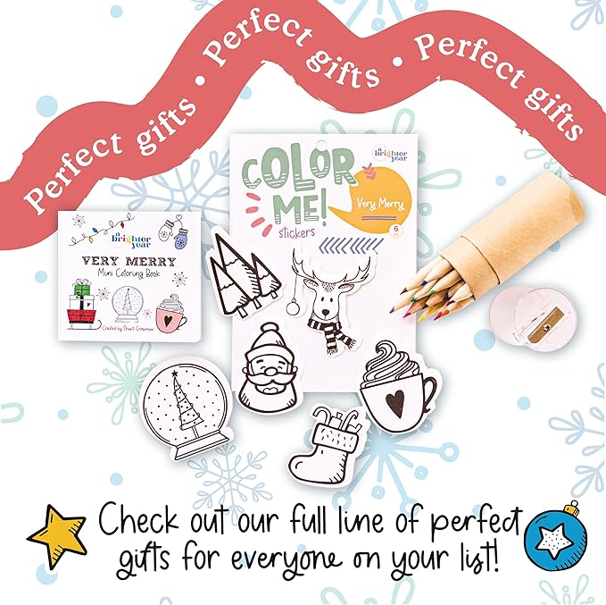 A Brighter Year Color Your Own Post-It Notes Bundle - 3 Sticky Note Pads - 3” x 3” Self Stick Notes - Coffee, Plant, & Space Themes -School, Office, Home, Travel, Notebook - Relaxation, Stress Relief