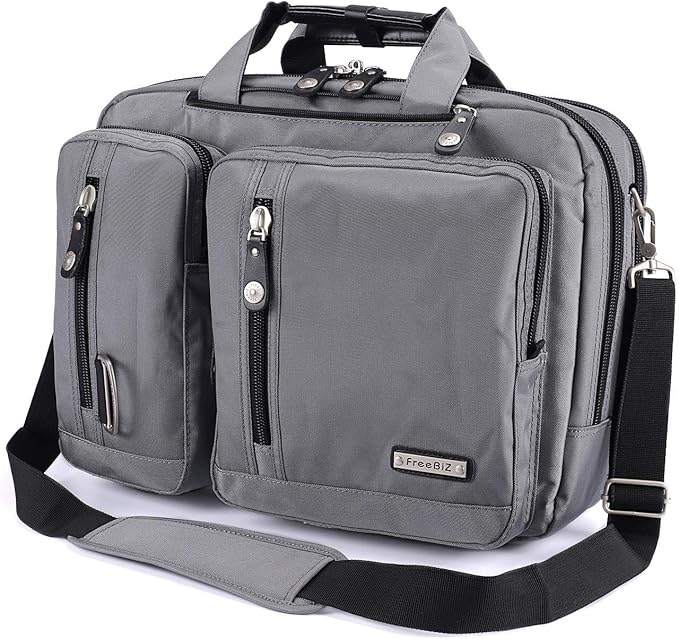 18.4 Inch Laptop Briefcase Backpack Messenger Shoulder Bag 18 Inch Gaming Notebook Computer Case Handbag for Business Travel