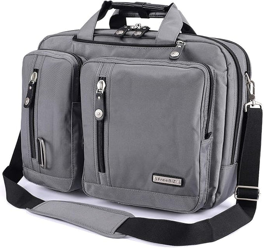 18.4 Inch Laptop Briefcase Backpack Messenger Shoulder Bag 18 Inch Gaming Notebook Computer Case Handbag for Business Travel