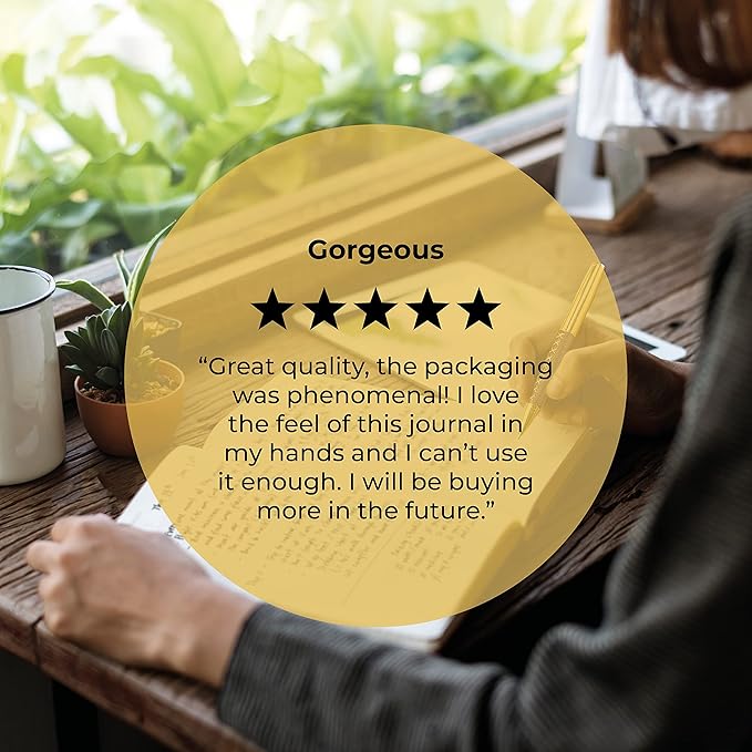 Sovereign-Gear Leather Bound Journal for Men and Women, A5 Handmade Journal Gift Set with Antique Notebook and Stylish Pen, Vintage and Classic, Sketchbook, Planner and Diary (300 Pages) (8x6)