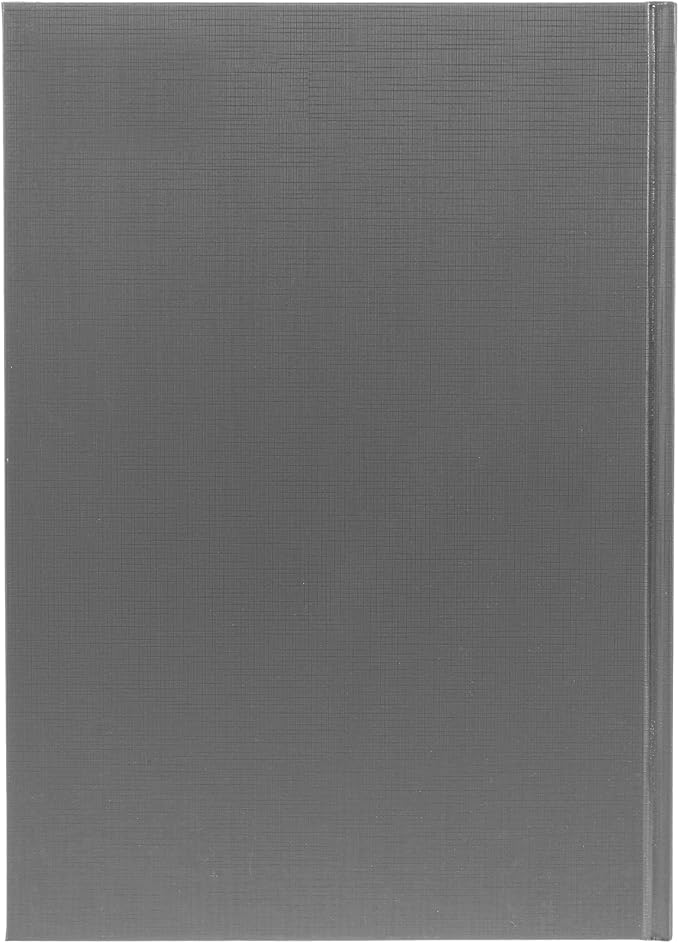 Collins Essential 2025 Business Diary - A5 Day to a Page Planner with Leathergrain Hardback Cover - Grey - ESSA51.98-25