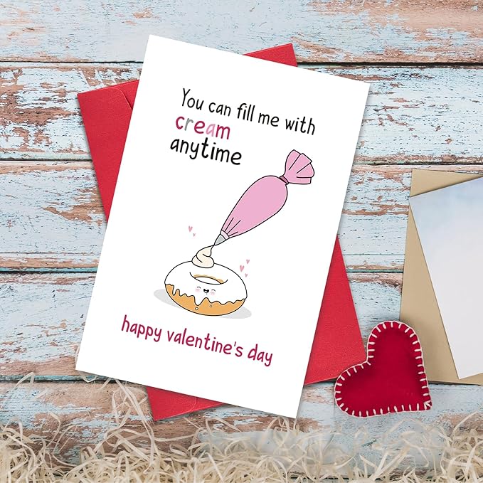 Ogeby Naughty Valentines Day Card Gifts for Him Her