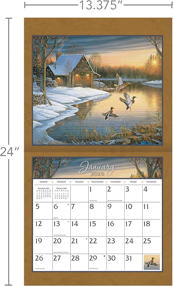 LANG Meadowland 2025 Wall Calendar (25991001931)