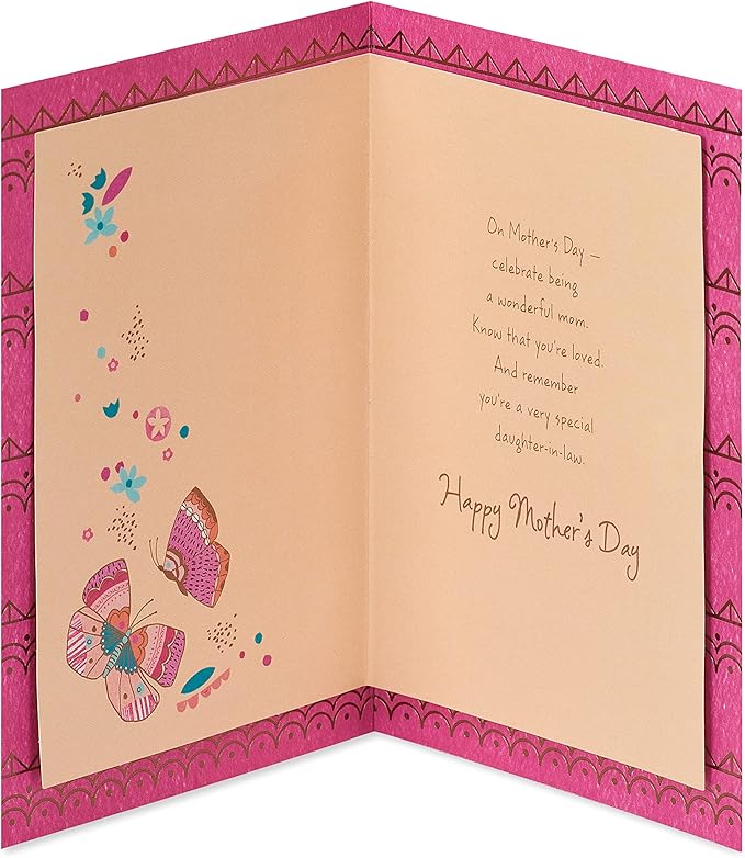 American Greetings Mothers Day Card for Daughter-in-Law (A Wonderful Mom)