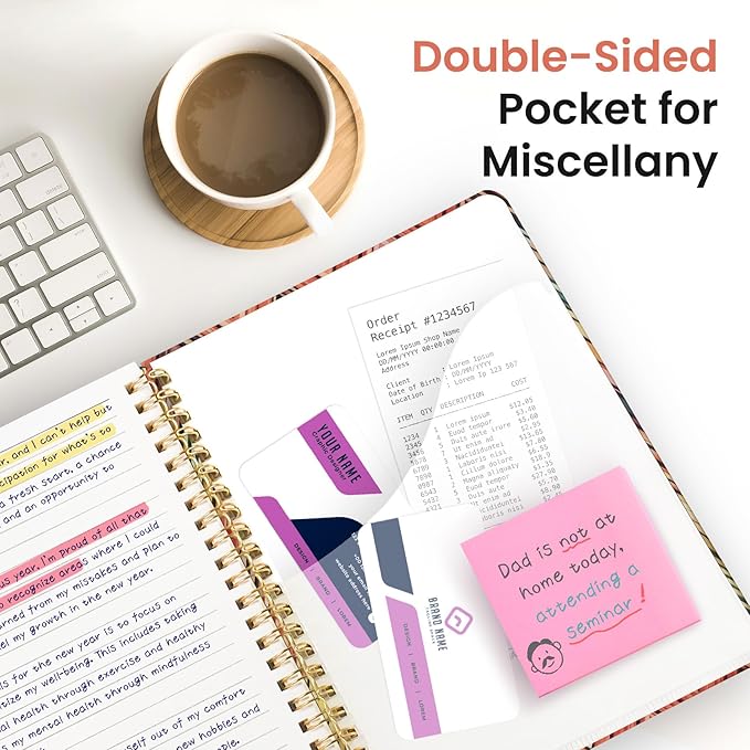 Pretty Cute Lined Spiral Journal Notebook for Women, Aesthetic College Ruled Notebook for Work & Note Taking, A5 Hardcover Journal for Writing, 140 Pages, Retro Weave