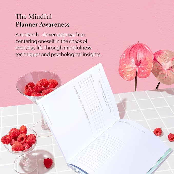 Switch Research Mindful Planner (Awareness) - Evidence-Based Life Organizer - 31-Day Goal Planner to Develop Presence & Mindful Awareness - Daily Planner With Prompts