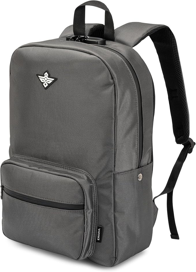 Legend Laptop Backpack with Anti Theft Combination Lock Weather Resistant (Graphite)