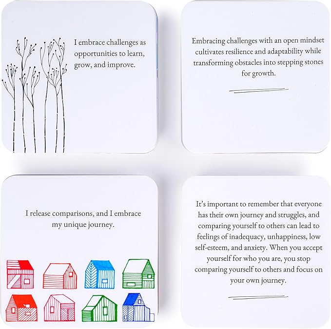 PASTEL Positive Affirmation Cards for Women – Daily Affirmations Cards for Mindfulness, Self Care, Meditation | Inspirational and Motivational Gifts for Women