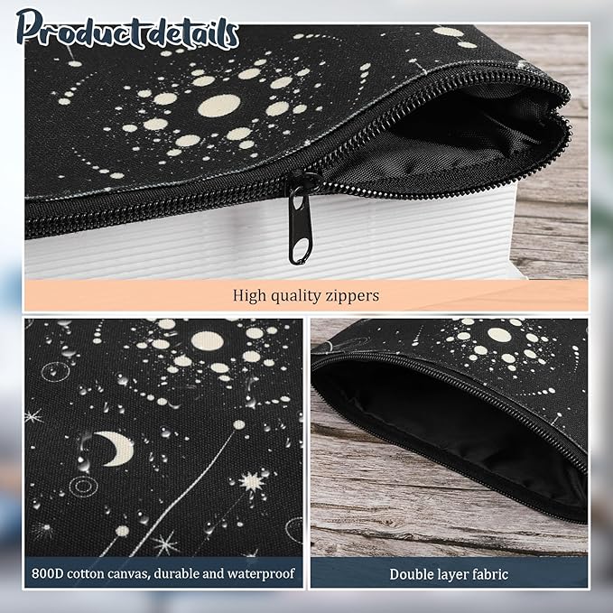 Book Sleeve Book Covers Book Protector Floral Printed with Zipper Washable Fabric for Teen Adult Book Lover Teacher Student(Medium,11 X 8.7 Inch)