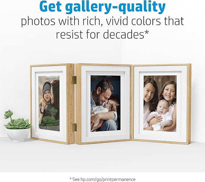 HP Premium Plus Photo Paper, Glossy, 4x6 in, 100 sheets (CR668A)