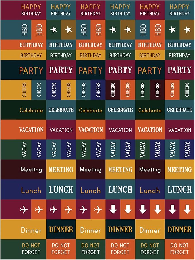 TF PUBLISHING 2025 Aged Leather Medium Weekly Monthly Planner Case of 32 - Goals & Task Trackers - Planner Monthly and Weekly with Organizer Stickers - 12 Month Calendar Planner - 6.5" x 8"