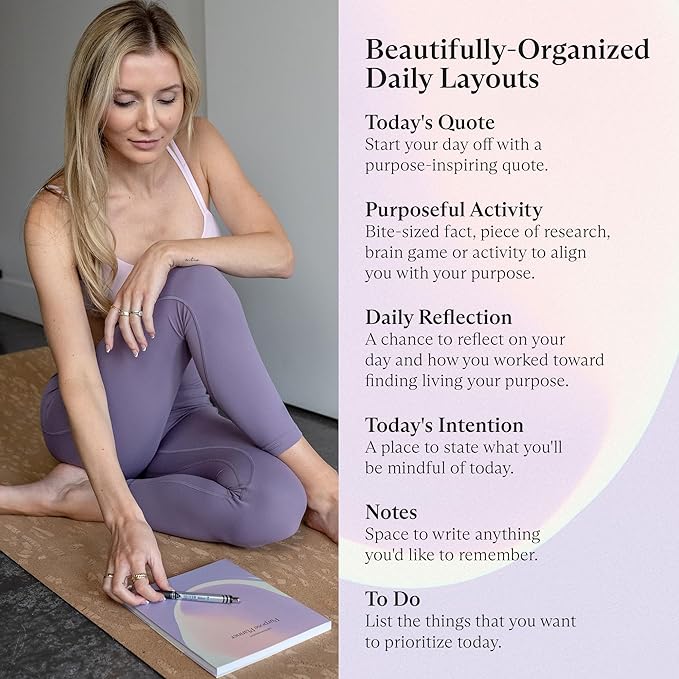 Switch Research Purpose Planner "Self-Determination": Psychologist-Backed Goal Planner for Developing a Life of Purpose - 31-Day Undated Productivity Planner - Guided Prompts, Techniques, and Insights