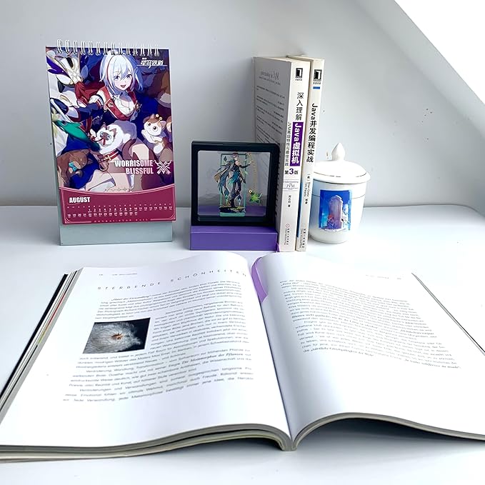 Genshin Impact Alhaitham Metal Bookmark - Anime Figure Merch with 3D Display Box - Birthday Gifts for Fans Friends Gamer Book Lovers - Zllada