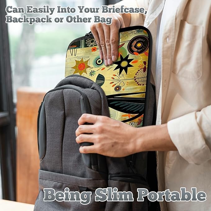 Laptop Sleeve Case Bag 13 inch, Graffiti Cat Slim Carrying Case Durable Handbag Travel Laptop Bag for 13 inch MacBook Air M3/M2/Pro M2/ 13" iPad Pro/Air M4/M2 2024