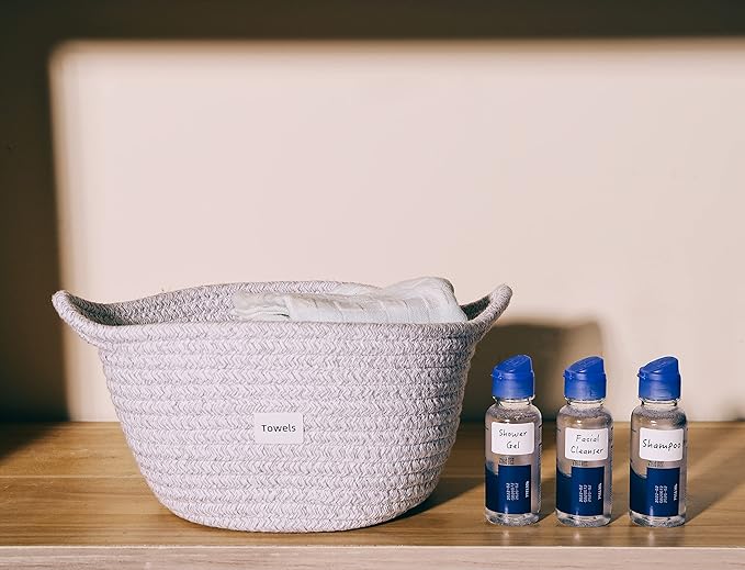 Phomemo [3*320 pcs] Original Labels for M110/M220/M221, 1.18'' x 0.79''(30 x 20mm), Square, White, 320 Labels/Roll, 3 Rolls, Multi-Purpose Self-Adhesive Thermal Labels, ALSO MADE FOR Phomemo M120/M200