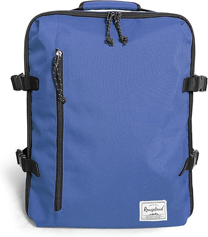 Lightweight Travel Backpack Personal Item Size for Men Women Carry-On Daypack 15.6-inch Laptop, Commute Gym Sport, Blueberry