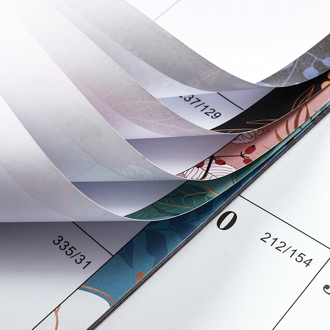 Calendar 2025 - Wall Calendar 2025, 12 x 17 In, Jan. 2025 - Dec. 2025, 12 Months Calendar 2025, Twin-Wire Binding, Hanging Hook, Thick Paper, Unruled Blocks, Julian Dates