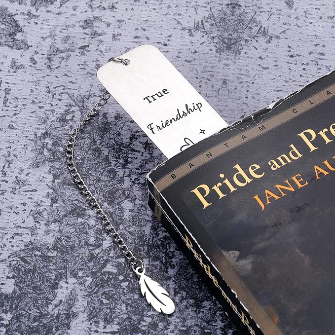 Long Distance Friendship Bookmark Going Away Gifts for Women Men Best Friends BFF Besties BFF Soul Sisters Girls Teens Kids Leaving Moving Birthday Christmas Graduation Wedding Farewell Gifts for Her