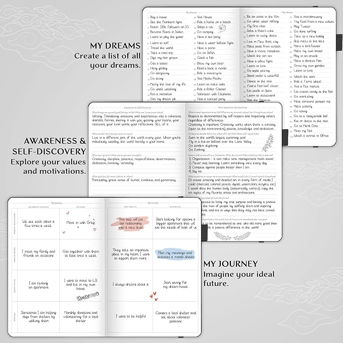 Legend Planner PRO Dated Jan 2025-Jan 2026 – Deluxe Weekly & Daily Organizer with Time Slots. Appointment Book Journal for Work & Time Management, A4 Hardcover (Black)