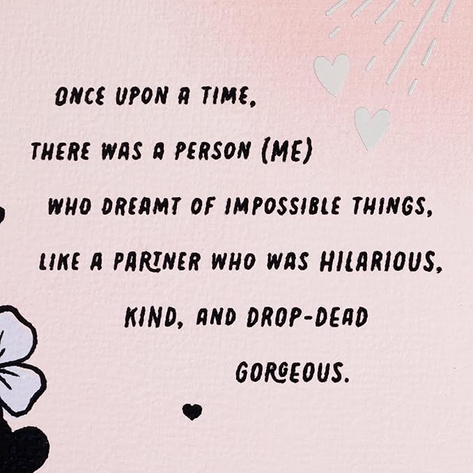 Hallmark Romantic Valentine's Day Card (Tattoos) for Anniversary, Love, Romantic Birthday, Sweetest Day