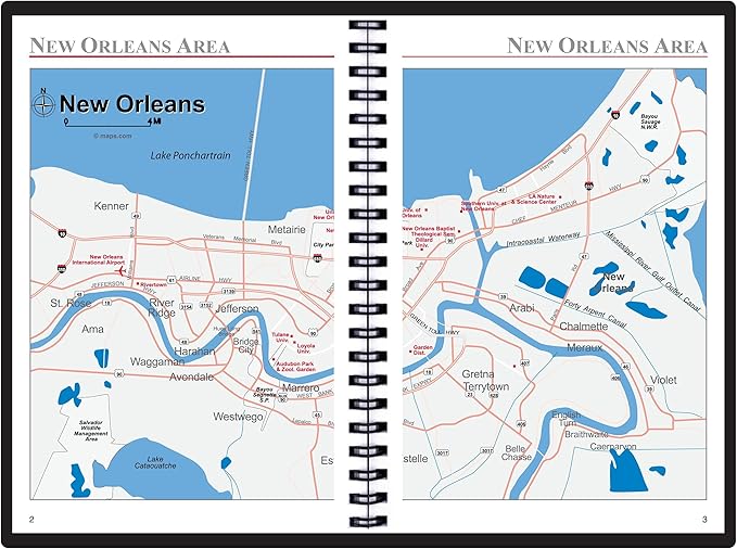 2025 Datebook & City Themed Planner – Resource Guide with Daily, Weekly & Monthly Views – 3-Year Reference Calendar - Multi-Purpose Travel Notebook Guide & Adventure Diary (NewOrleans '25)