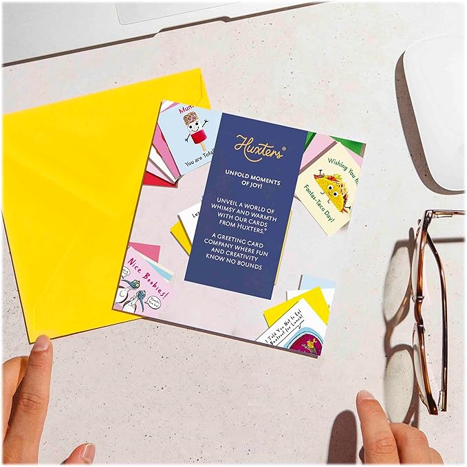 Huxters Funny Birthday Card for her women and Him MenStop Aging request Letter - Fun Joke Greeting Card for Dad Brother Uncle Mom Sister Auntie - - 17 by 12cm (Aging Waiver Denied)