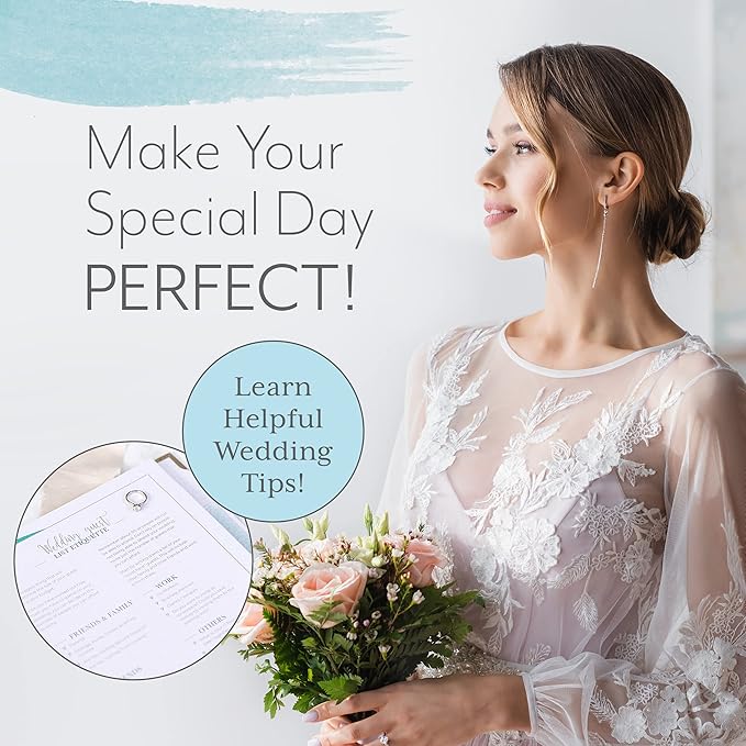 Your Perfect Day Wedding Planner and Organizer - Step-by-Step Guide, Advice, Checklist - Includes Customizable Countdown Calendar (WATERCOLOR)
