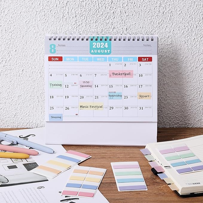 Mr. Pen- Sticky Index Tabs, 360 Pcs, Colorful Sticky Tabs for Notebooks, Page Markers, Page Tabs for Binders, Page Tabs Sticky Tabs for Books, Notebook Tabs, Book Sticky Tabs for Notebooks