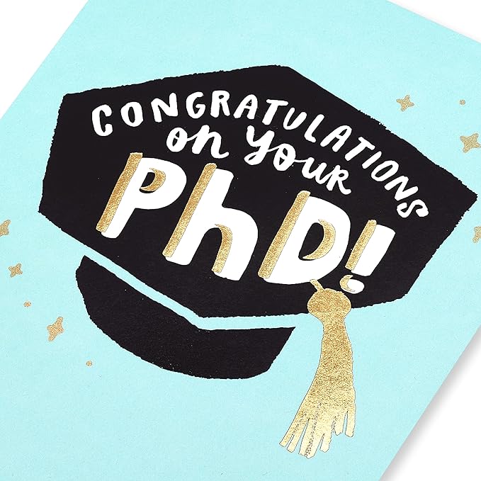 American Greetings PhD Graduation Card (Keep Being Amazing, Doctor)