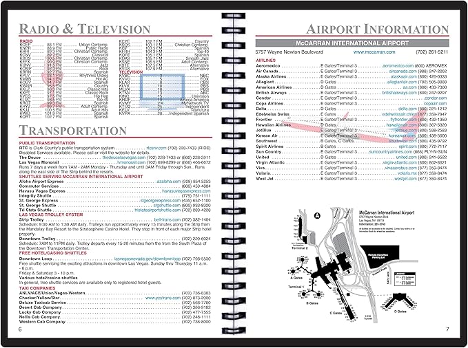 2025 Datebook & City Themed Planner – Resource Guide with Daily, Weekly & Monthly Views – 3-Year Reference Calendar - Multi-Purpose Travel Notebook Guide & Adventure Diary (Las Vegas '25)