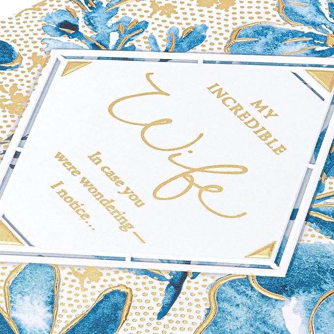 American Greetings Anniversary Card for Wife (I Notice)