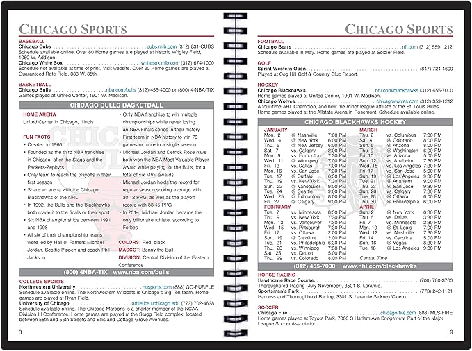 2025 Datebook & City Themed Planner – Resource Guide with Daily, Weekly & Monthly Views – 3-Year Reference Calendar - Multi-Purpose Travel Notebook Guide & Adventure Diary (Chicago '25)