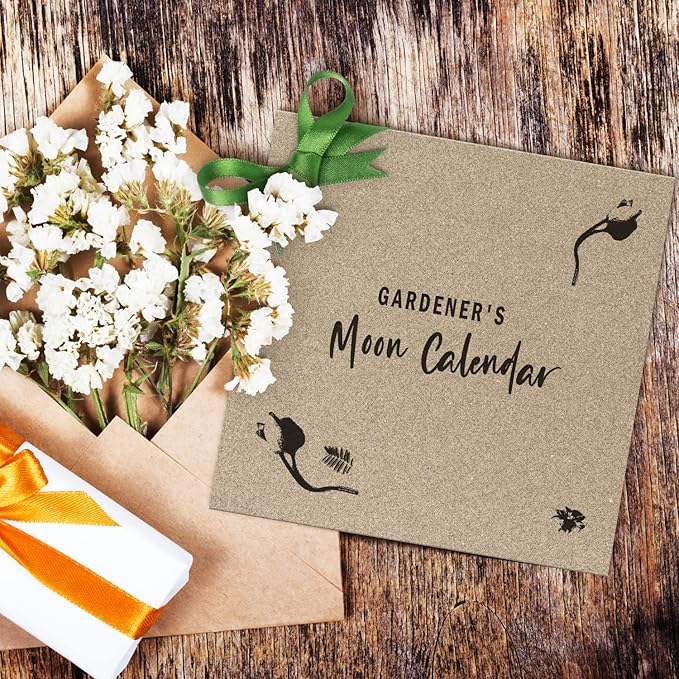 Gardening Moon Calendar, Perpetual Lunar Cycle Calendar for Gardeners, Farmers Almanac, Determine Optimal Times for Gardening Activities. Biodynamic Calendar, Companion Planting Chart, Garden Planner