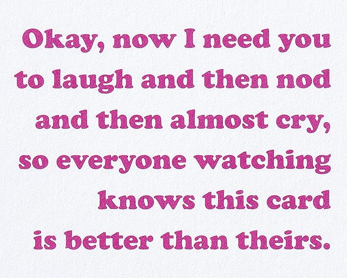 American Greetings Bridal Shower Card (Best Card Ever)