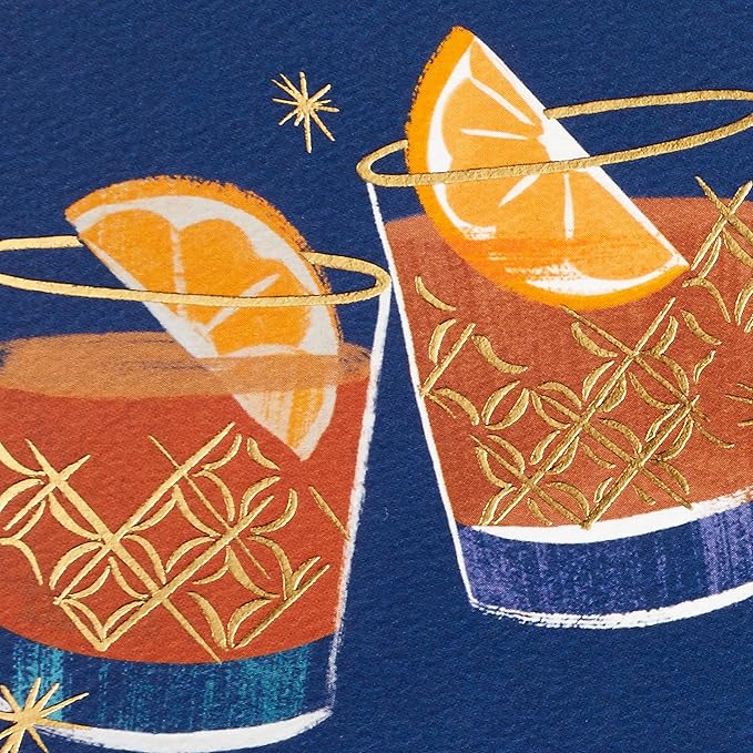 Hallmark Birthday Card for Men (Whiskey, Cheers to You) Signature Handcrafted Card