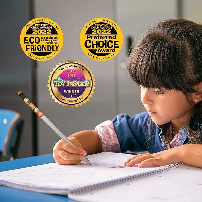 Halloween Smencils - HB #2 Patented Gourmet Scented Pencils, 5 Count, Gifts for Kids, School Supplies, Classroom Rewards