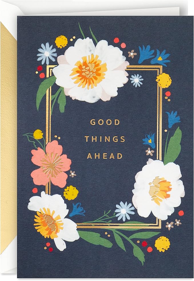 Hallmark Signature Birthday Card for Women (Good Things Ahead)