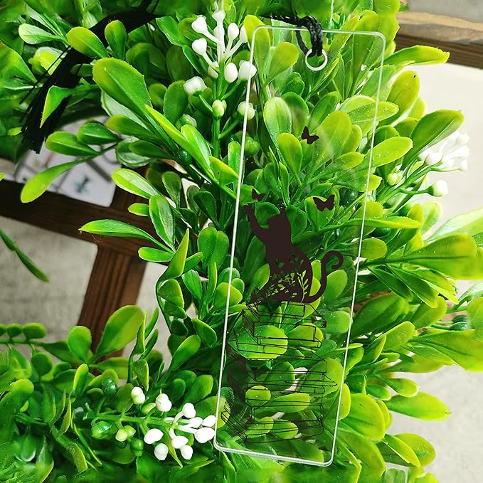 Cat Book Markers for Women Inspirational, Funny Bookmarks for Students Teachers School Home Office Supplies, Book Lover Cat Lover Girl Friends Sister Female Gifts