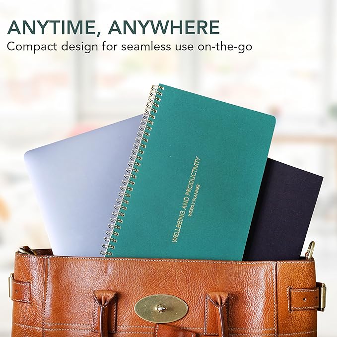 Zen & Flow - Undated Weekly Planner, Dashboard Desk Pad, Dashboard Desk Notepad, Productivity, Daily To Do List, Habit Tracker, Desk Notepad, Desk Planner, Dashboard Planner