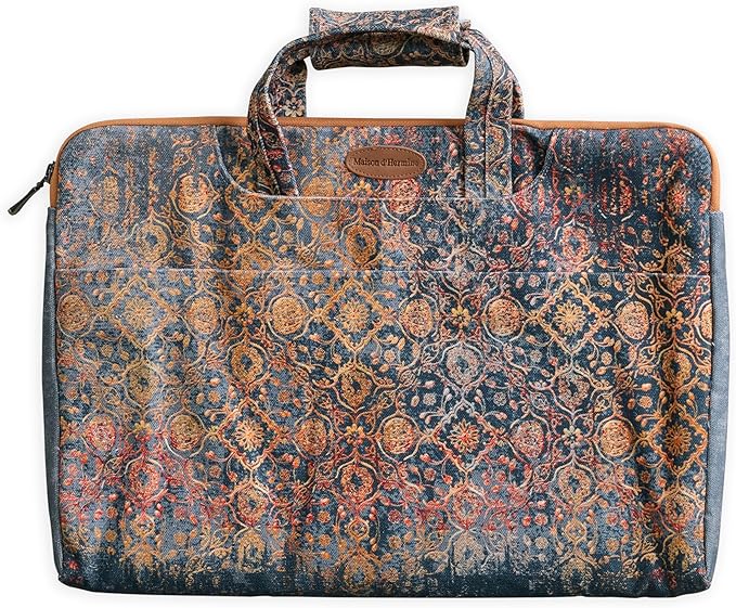 Maison d'Hermine Laptop Bag upto 13.5 inch Stain and water repellent Cotton canvas - Imperfection