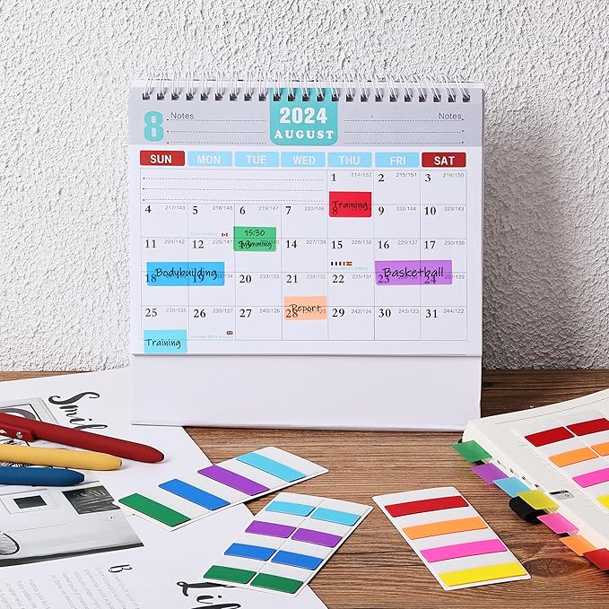 Mr. Pen- Sticky Index Tabs, 360 Pcs, Colorful Sticky Tabs for Notebooks, Page Markers, Page Tabs for Binders, Page Tabs Sticky Tabs for Books, Notebook Tabs, Book Sticky Tabs for Notebooks