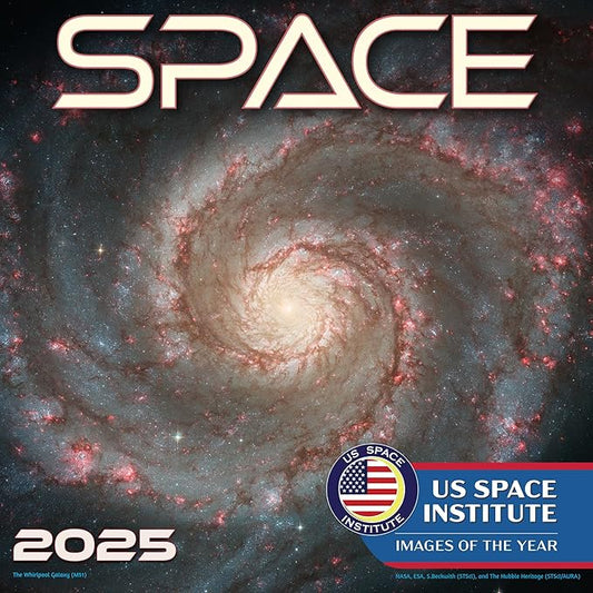 EcoEarth - Biodegradable 11x17 Inch (Open) 12-Month Vertical Hanging Wall Calendar - 2025 Monthly Calendar - Space