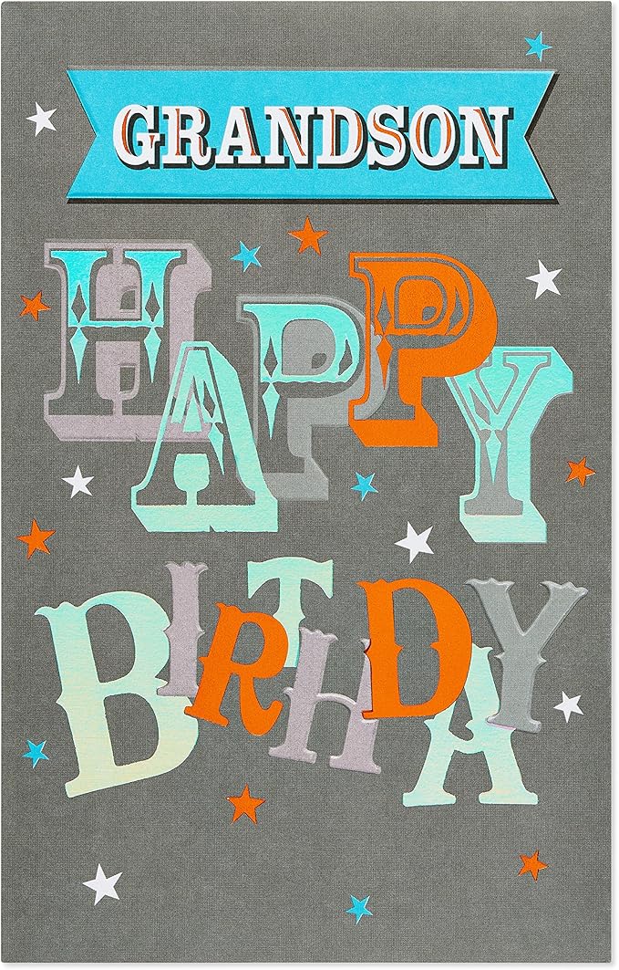 American Greetings Birthday Card for Grandson (Awesome)