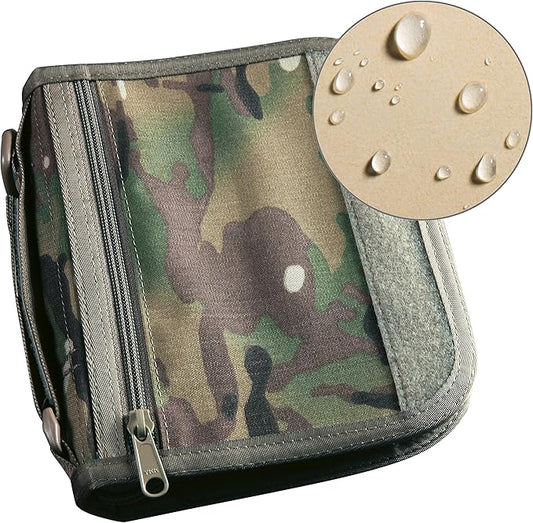 Rite In The Rain Weatherproof Complete Field Planner Kit, 4.625" x 7 " Tan Sheets, MultiCam Cover (No. 9255M)