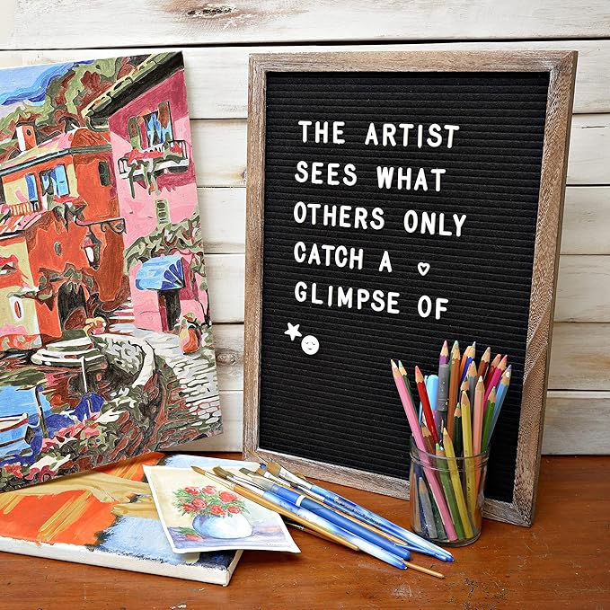 Extra Letters (NO BOARD INCLUDED) Symbols and Script Words for MAINEVENT Felt Letter Boards (Letters and Words Only Does not Include Board), Extra Set Of Letters for Message Boards