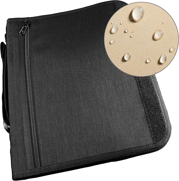 Rite in the Rain Weatherproof Complete Field Planner Kit, 8.5" x 11" Tan Sheets, Black Cover (No. 9255B-MX)