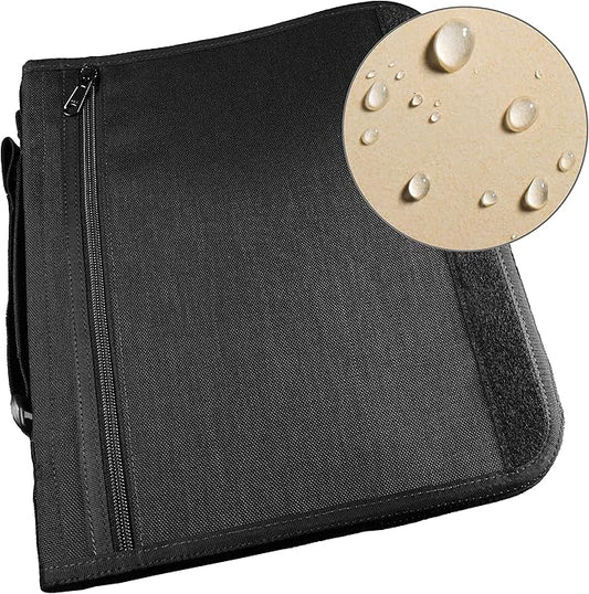 Rite in the Rain Weatherproof Complete Field Planner Kit, 8.5" x 11" Tan Sheets, Black Cover (No. 9255B-MX)